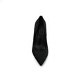 Dolce & Gabbana Pointed Leather Pumps Heels Woman DG-210 Black - 3