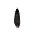 Pointed Stiletto Heel Shoes In Faux Woman 25273 Coffee - 3