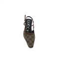 Gucci Luxury Slingback Sandals Mongoram Woman 1087-1 Havan - 3