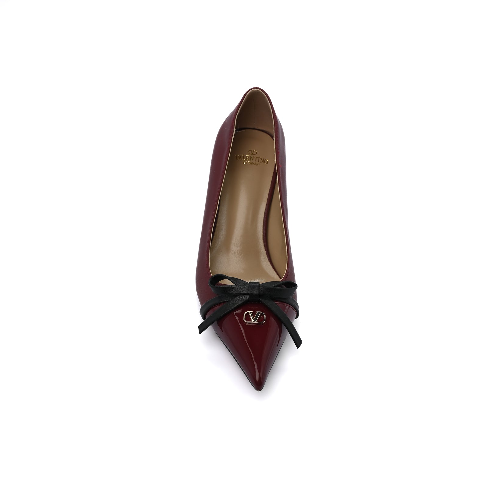 Valentino Garavani Bepointy Pumps Heels Woman V257 Burgundy - 3