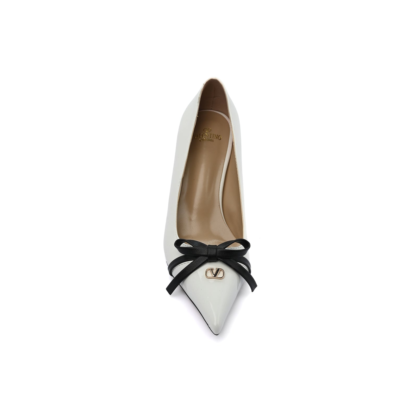 Valentino Garavani Bepointy Pumps Heels Woman V257 White - 3