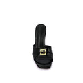 FENDI FFold mules for Fine leathers Woman 5886 Black - 3