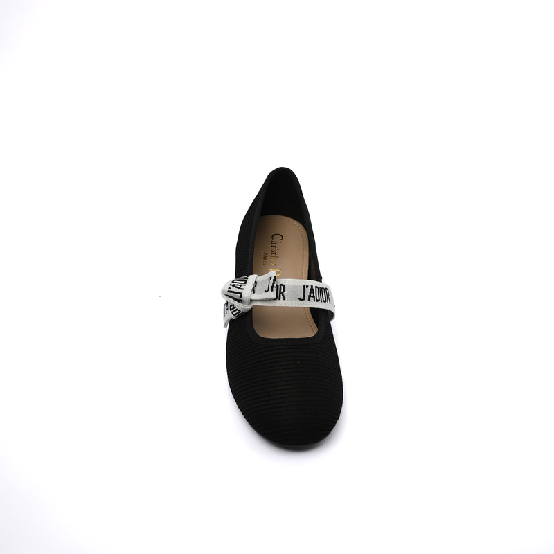 Christian Dior Beige Mesh J'Adior Ballet Flats Woman 2024-16 Black - 4