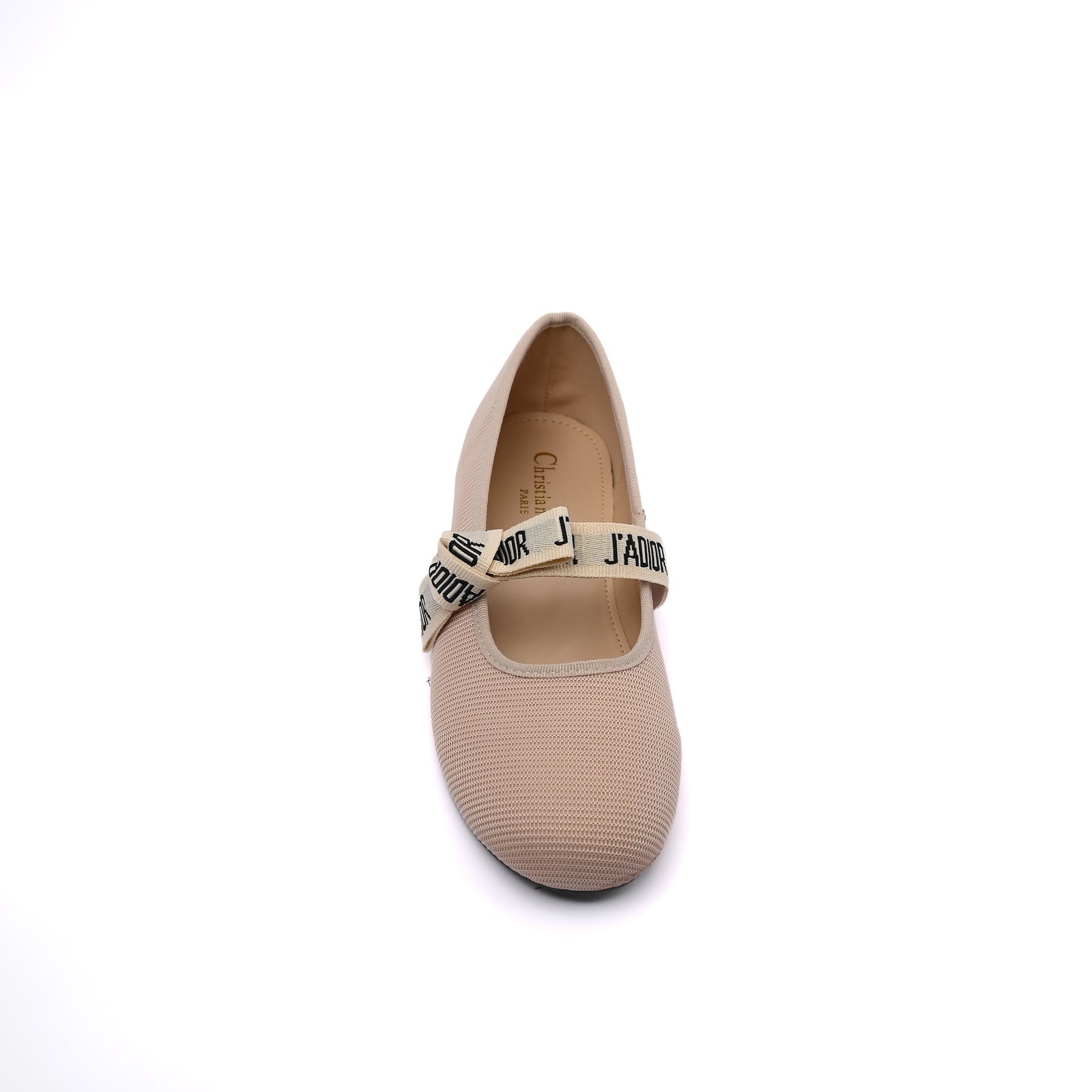 Christian Dior Beige Mesh J'Adior Ballet Flats Woman 2024-16 Beige - 3