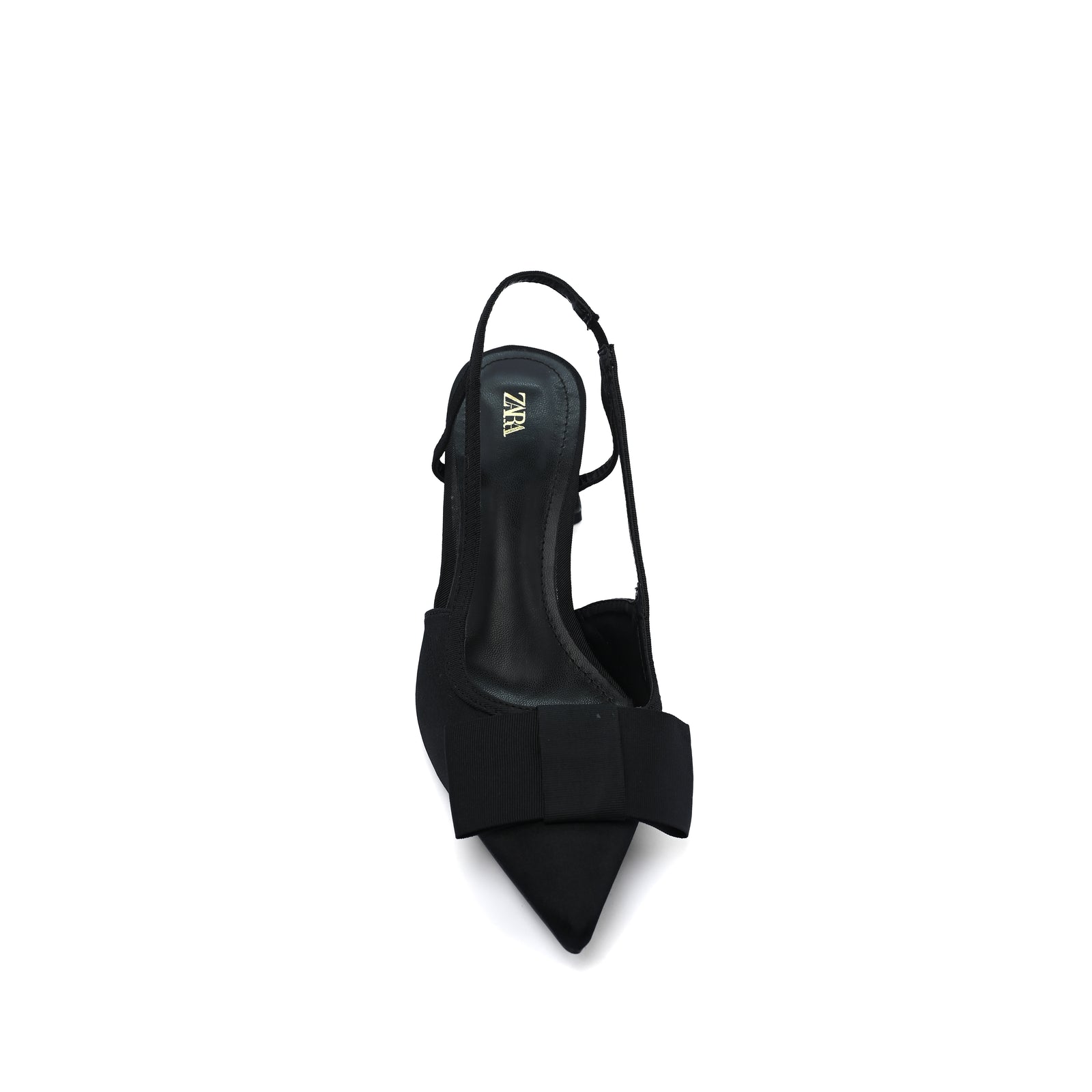 Zara Detail Stylish Heels Heeled Shoes Woman 8563 Black - 3