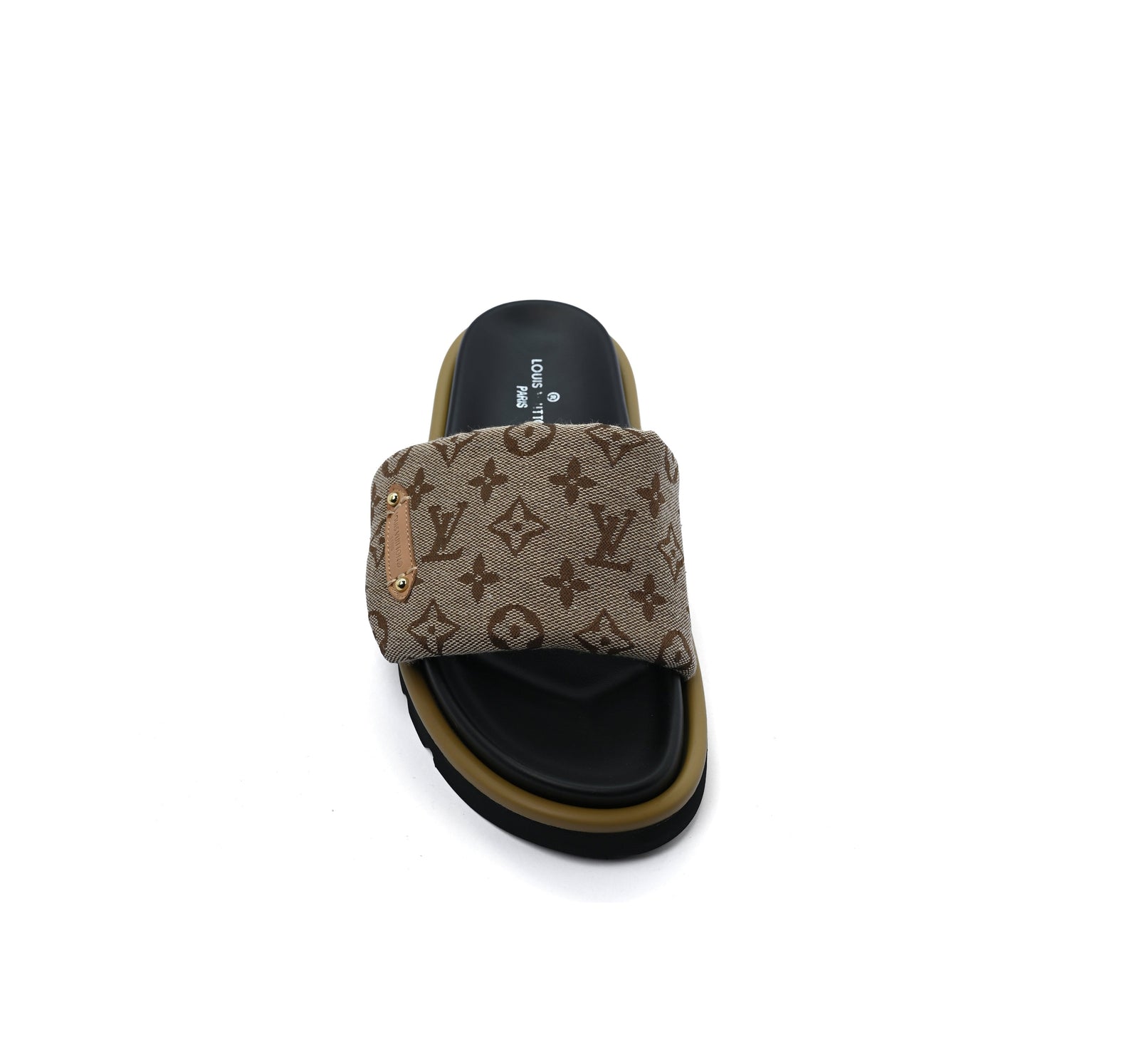 Louis Vuitton Pool Pillow Flat Comfort Mule Woman 123988 Khaki - 3
