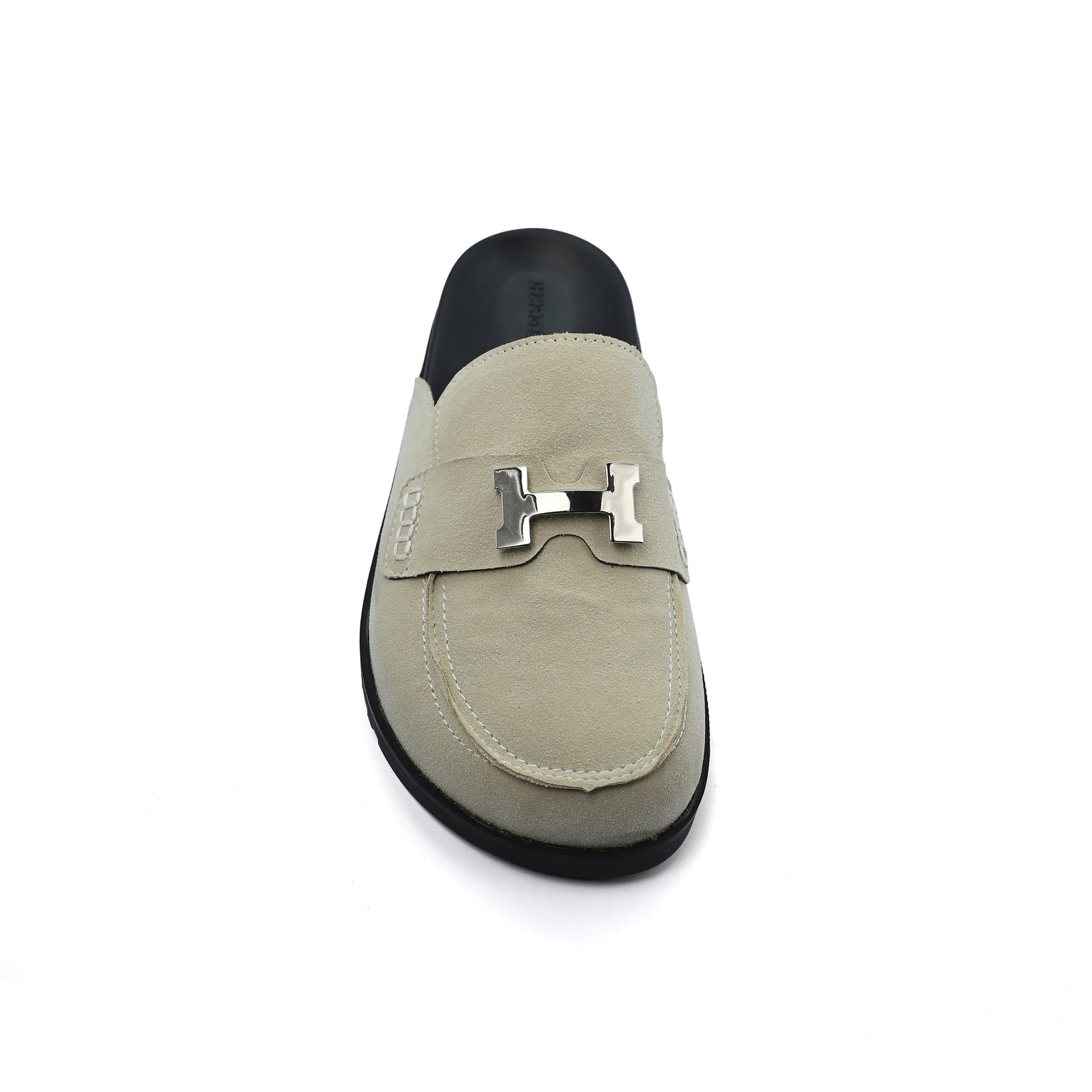 Hermes Lota Designer Casual Loafers For Slip On Flat Woman 860-3 Beige - 3