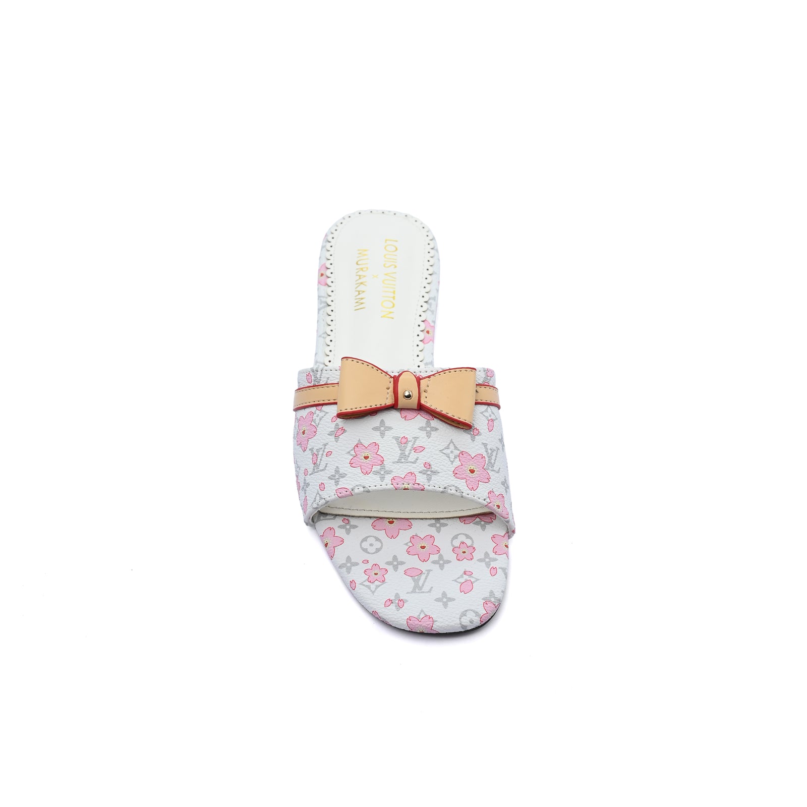 Louis Vuitton Lock It Flat Mule Monogram Sandals Woman 51BLV White - 3