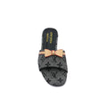 Louis Vuitton Lock It Flat Mule Monogram Sandals Woman 51BLV Gray - 3