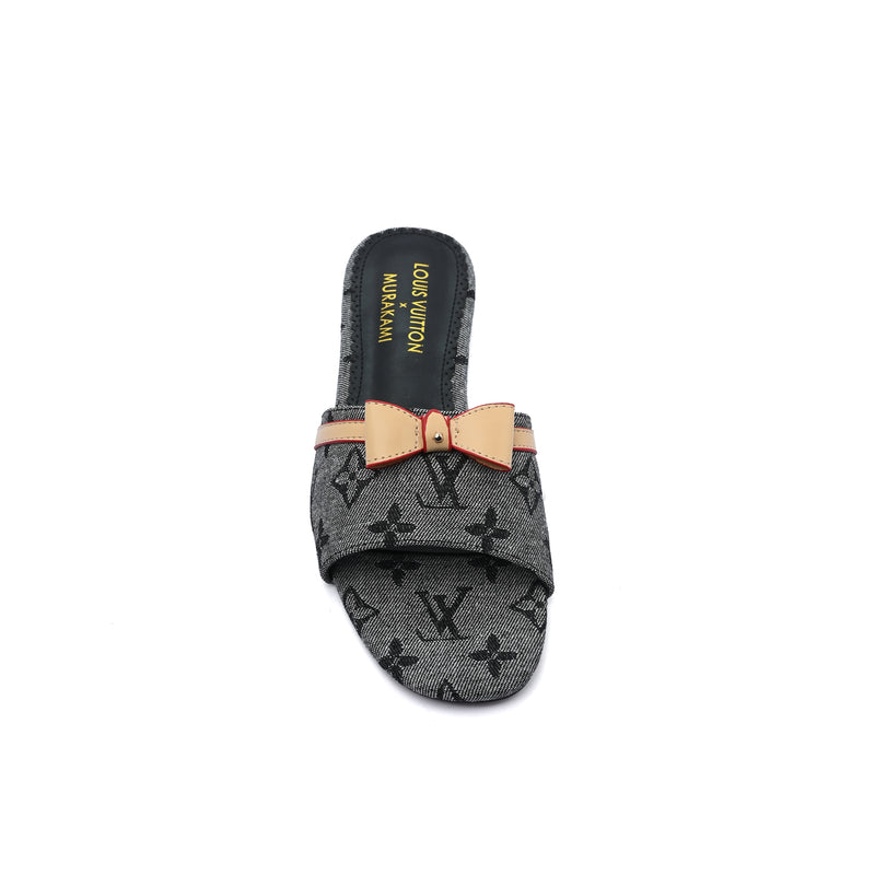 Louis Vuitton Lock It Flat Mule Monogram Sandals Woman 51BLV Gray - 3