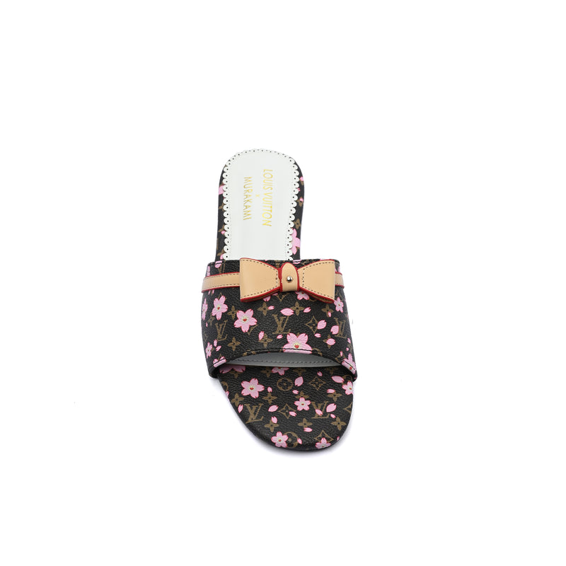 Louis Vuitton Lock It Flat Mule Monogram Sandals Woman 51BLV Brown - 3