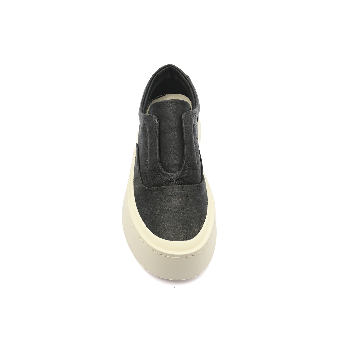 British Style Yuppie Platform Sneakers Men M7513 Dark Brown