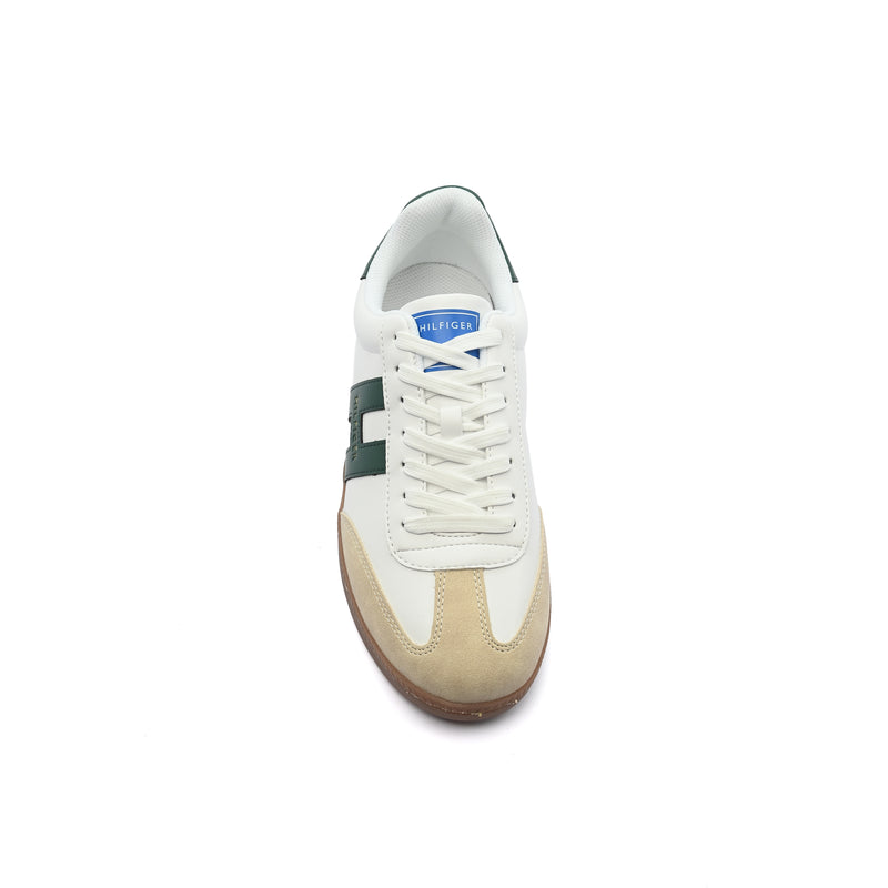 Tommy Hilfiger Berge Sneakers Mens Shoes FW25286 White&Green - 3