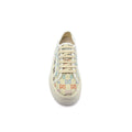 Gucci GG Embellished Lamé Platform Sneakers Women Q72165 Beige - 3