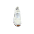 Prada Milano triangle-logo Leather Sneakers Man AJ5081 White - 3