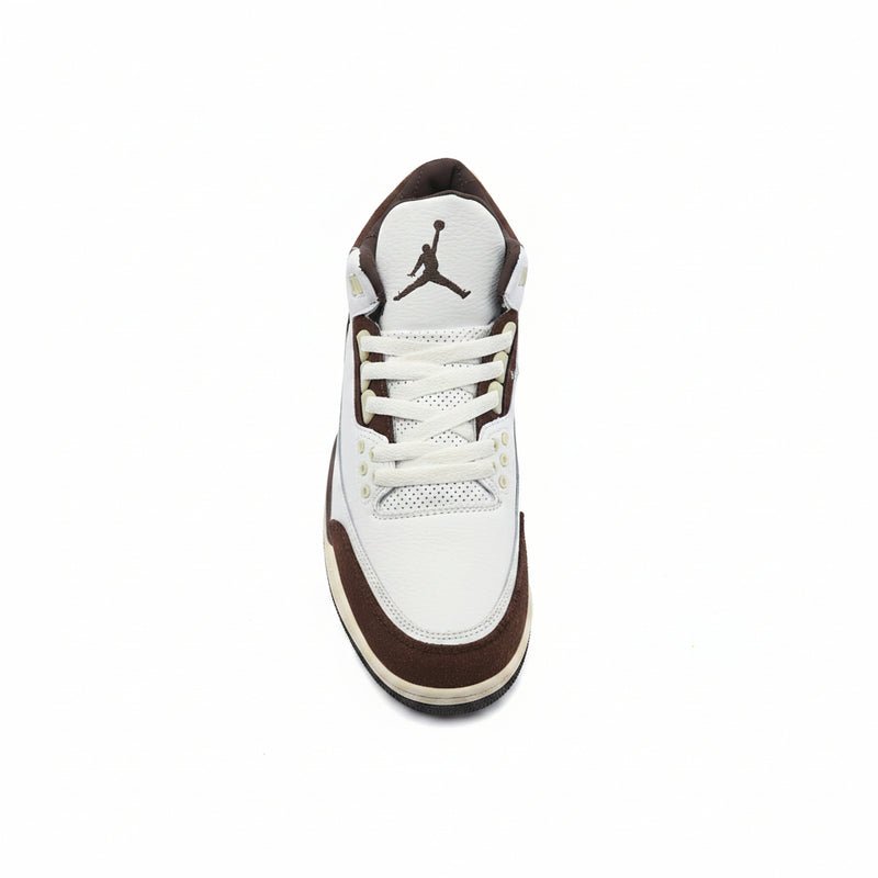 Nike Air Jordan 3 A Retro x Ma Maniére Sneakers Man FZ4811-100 White&Brown - 3