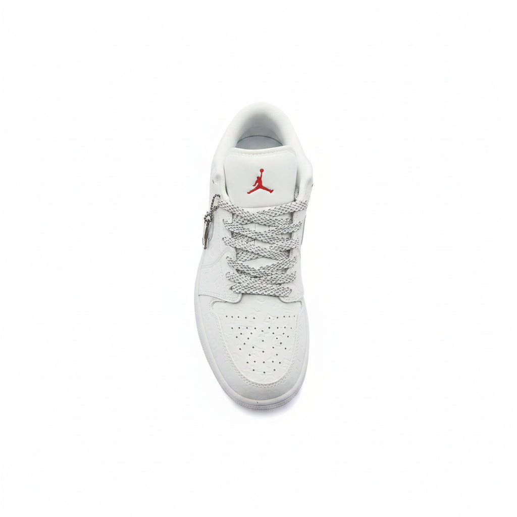 Nike Jordan Low X Louis Vuitton Travis Beyaz Sneakers Men LR2025 White - 3
