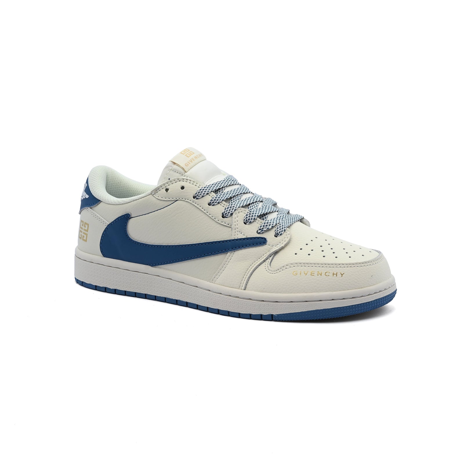 givenchy x Travis Scott x Air Jordan 1 Low Sneakers Man CF3688 Blue - 1