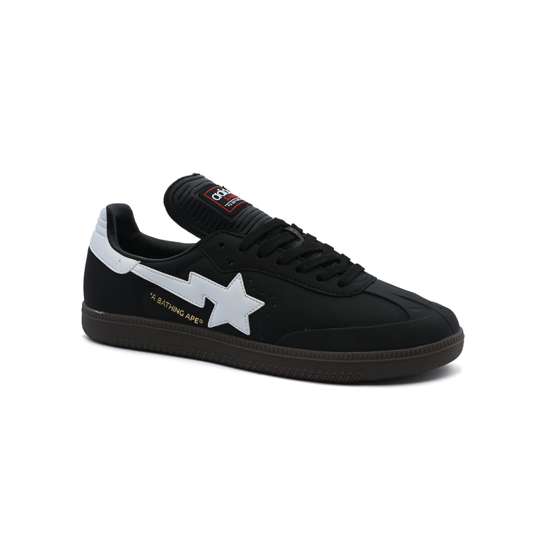 NEW Adidas Samba Bape Sneakers Man JR9246 Black - 1