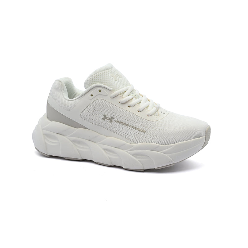 Under Armour UA Halo Running Comfortable Non Slip Durable Lightweight 6005287 Off-White - 1