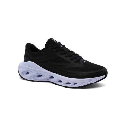 Reebok Fuel Flex Sprints Non Slip Durable Lightweight Sneakers Man 100239301 Black&White