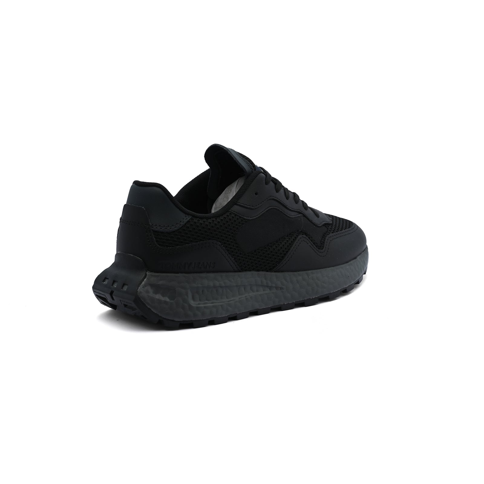 Tommy Jeans Tjm Runner Mix Material Sneakers Man FW1289 Black - 2