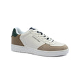 Calvin Klein Cico Classic Casual Sneakers Man FW25290 White&Brown - 1