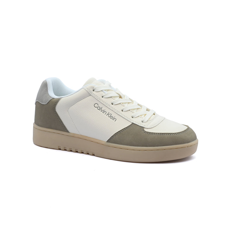 Calvin Klein Cico Classic Casual Sneakers Man FW25290 White&Beige - 1