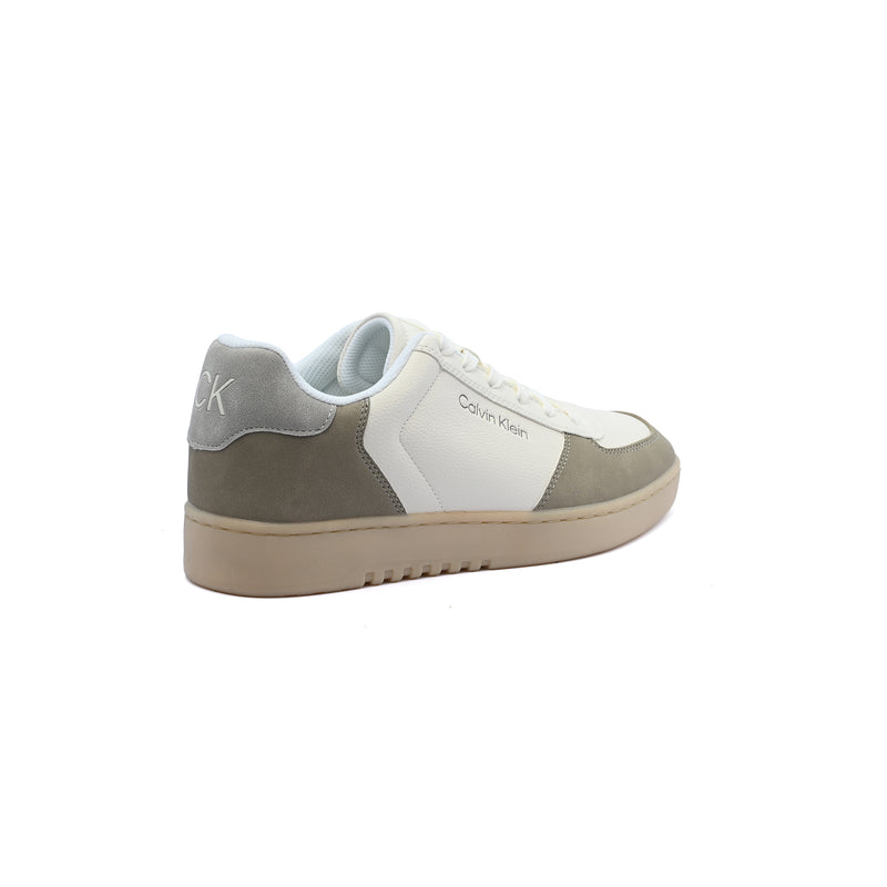 Calvin Klein Cico Classic Casual Sneakers Man FW25290 White&Beige - 2