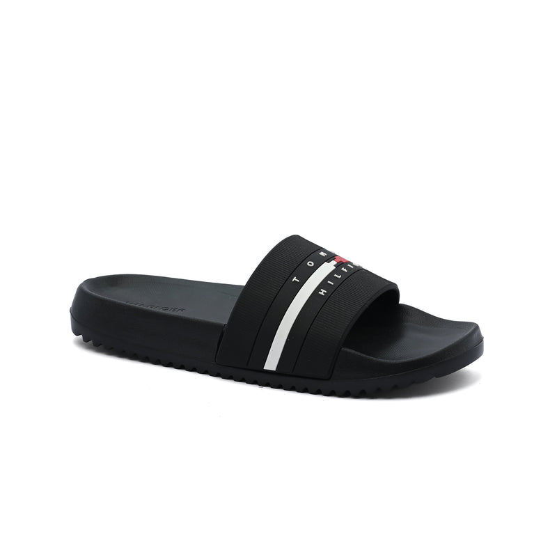 Tommy Hilfiger Original Holiday Slippers Man 47307 Black - 1