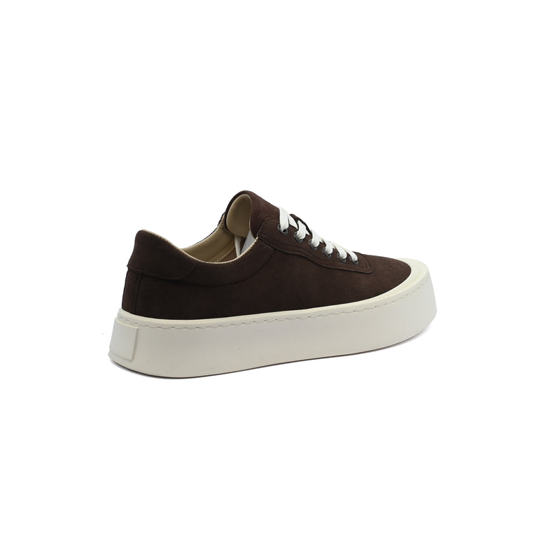 British Style Yuppie Platform Sneakers Men F7311A Dark Coffee - 2