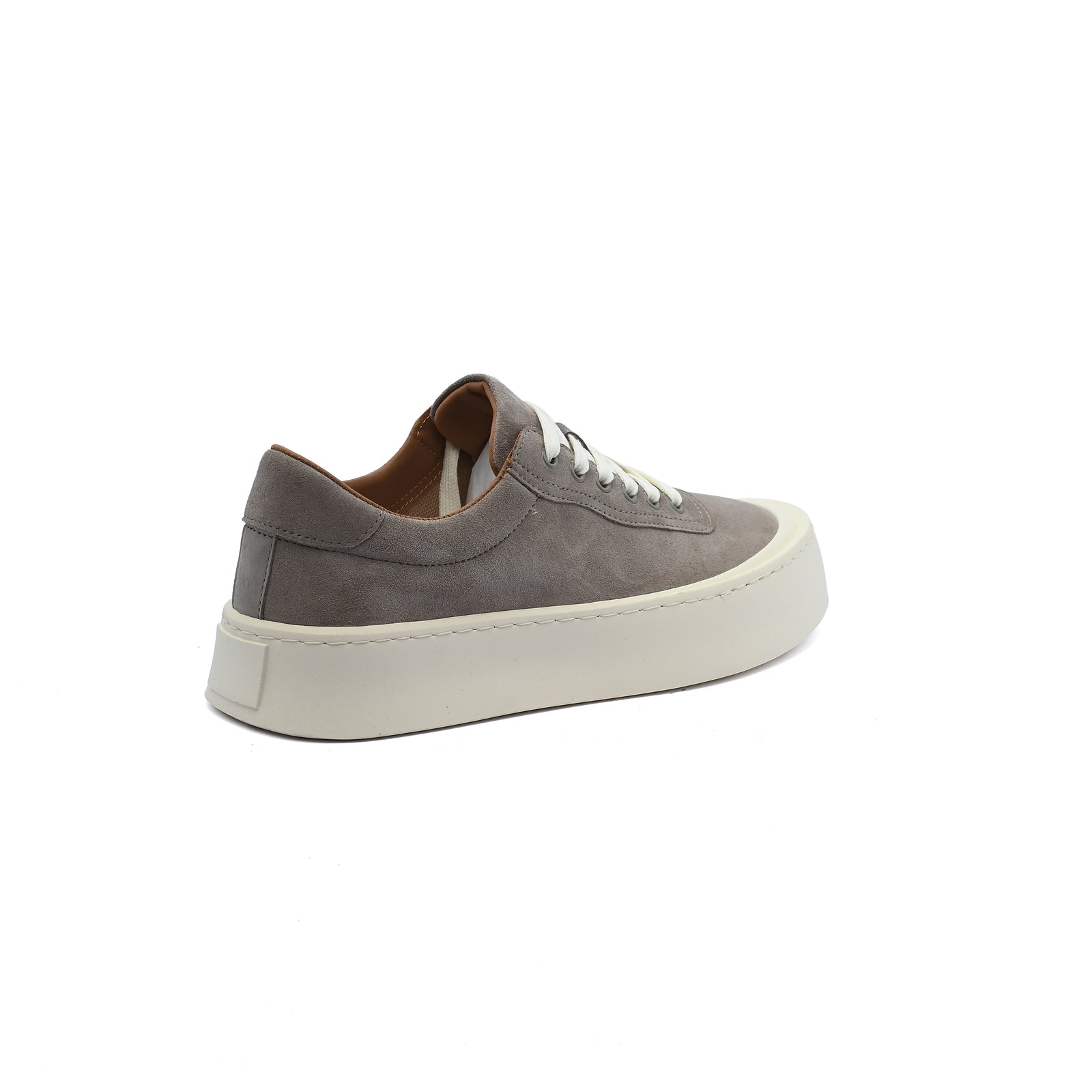British Style Yuppie Platform Sneakers Men F7311A Gray - 2