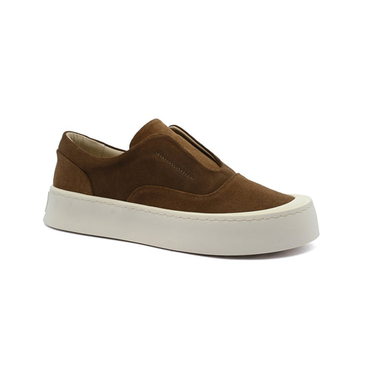 British Style Yuppie Platform Sneakers Men M7513 Coffee