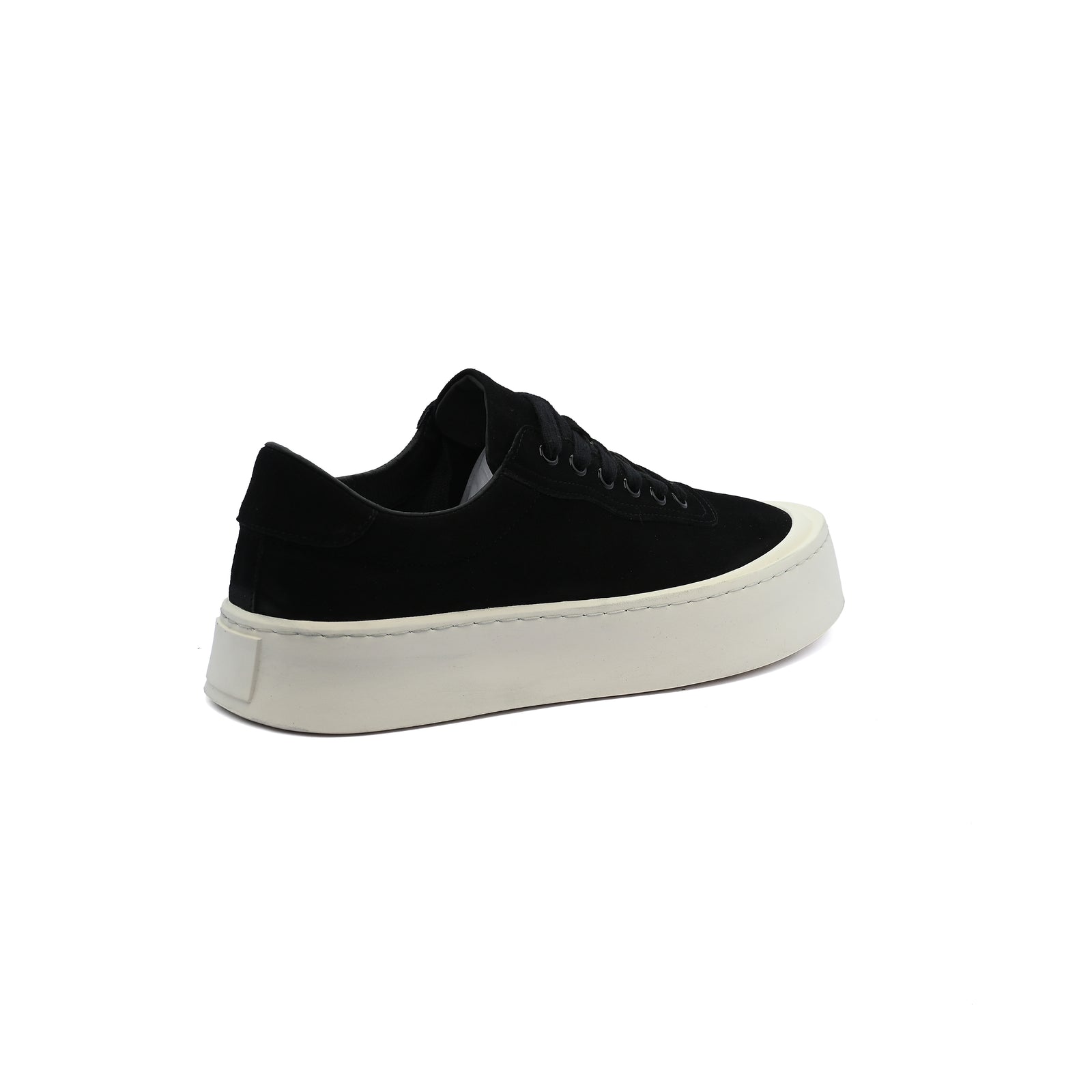 British Style Yuppie Platform Sneakers Men F7311A Black - 2