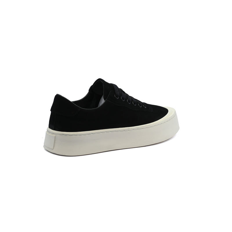 British Style Yuppie Platform Sneakers Men F7311A Black - 2