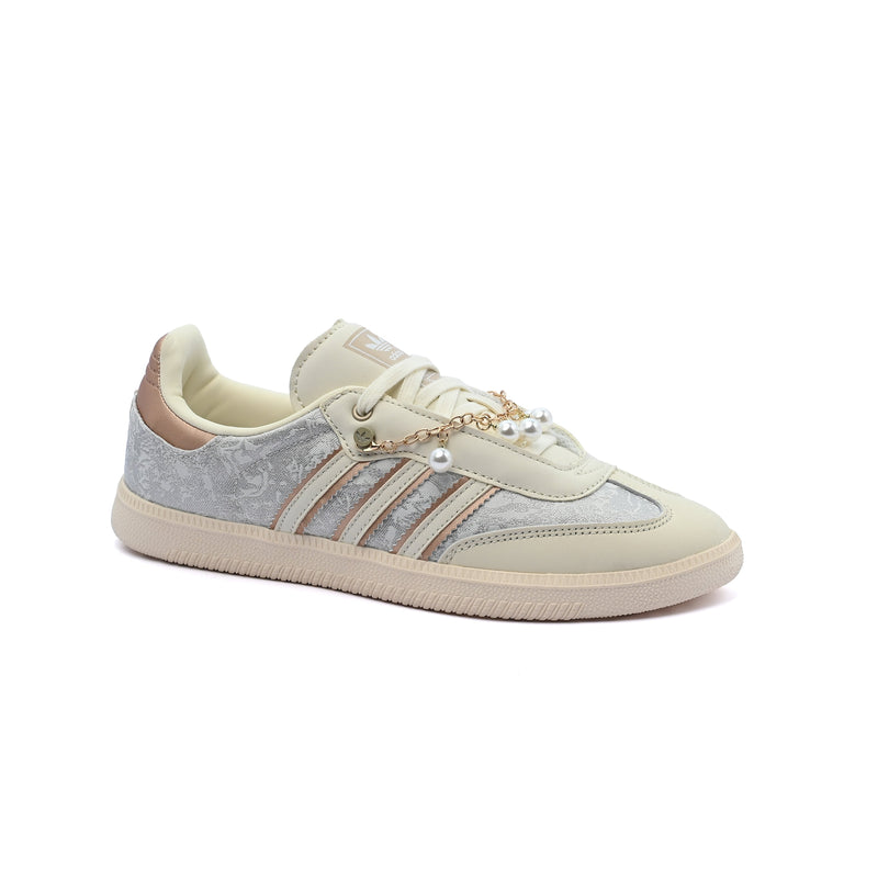 Adidas Samba OG Wonder Sneakers Woman JQ2616 Gray/Beige - 1