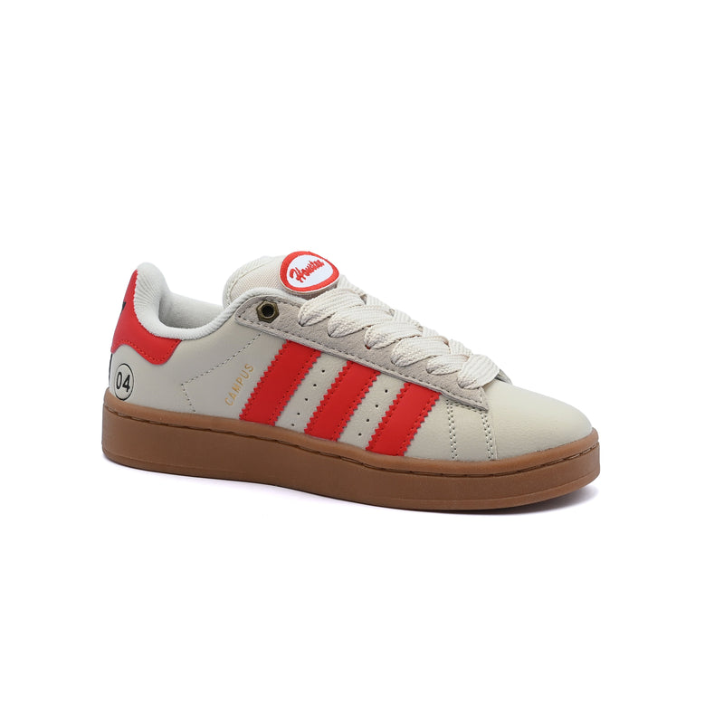 adidas Campus 00s Premium Goods Auto Club Woman JQ5039 Beige&Red - 1