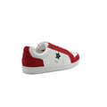 Dior Star Platform Suede Calfskin Sneakers Woman 1095880 White&Red - 2