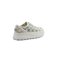Gucci GG Embellished Lamé Platform Sneakers Women Q72165 Beige - 2