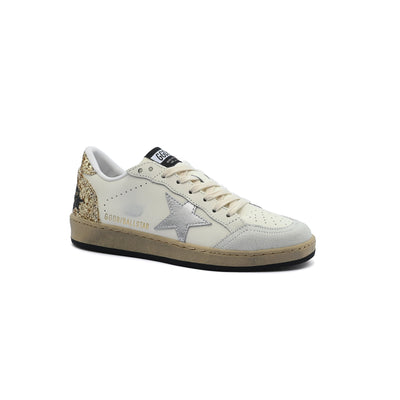 Golden Goose Leather Ball Star Sneakers Women 55667 Gold