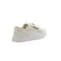 Chanel Platform Suede Calfskin Sneakers Woman F3669 White - 2