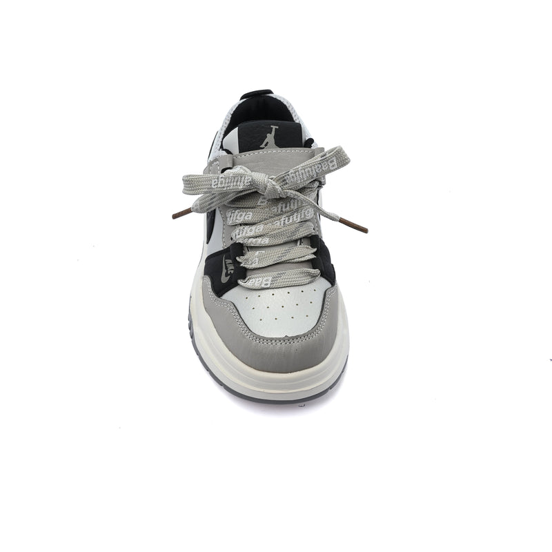 Sneakers Kids Running Comfortable Non Slip Durable Lightweight 16019 Gray - 3