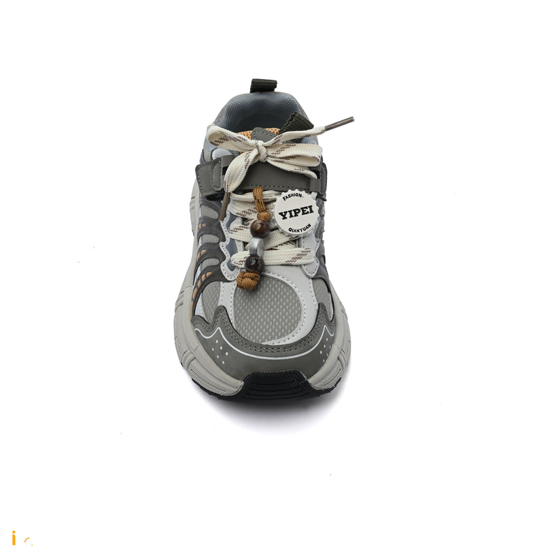Sneakers Kids Running Comfortable Non Slip Durable Lightweight 2985 Gray - 3