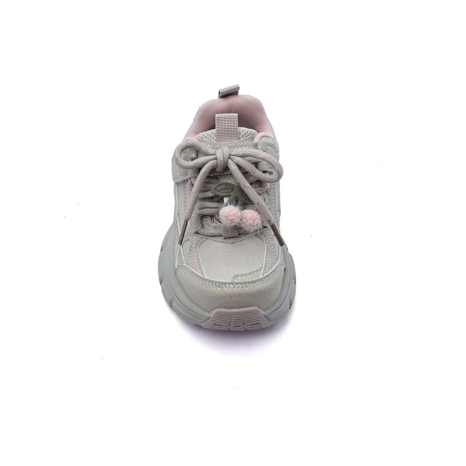 Sneakers Kids Running Comfortable Non Slip Durable Lightweight 9556B Pink - 3