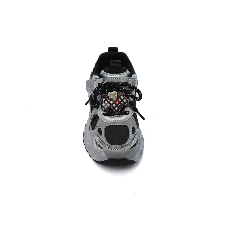 Sneakers Kids Running Comfortable Non Slip Durable Lightweight 6725-5 Black - 3