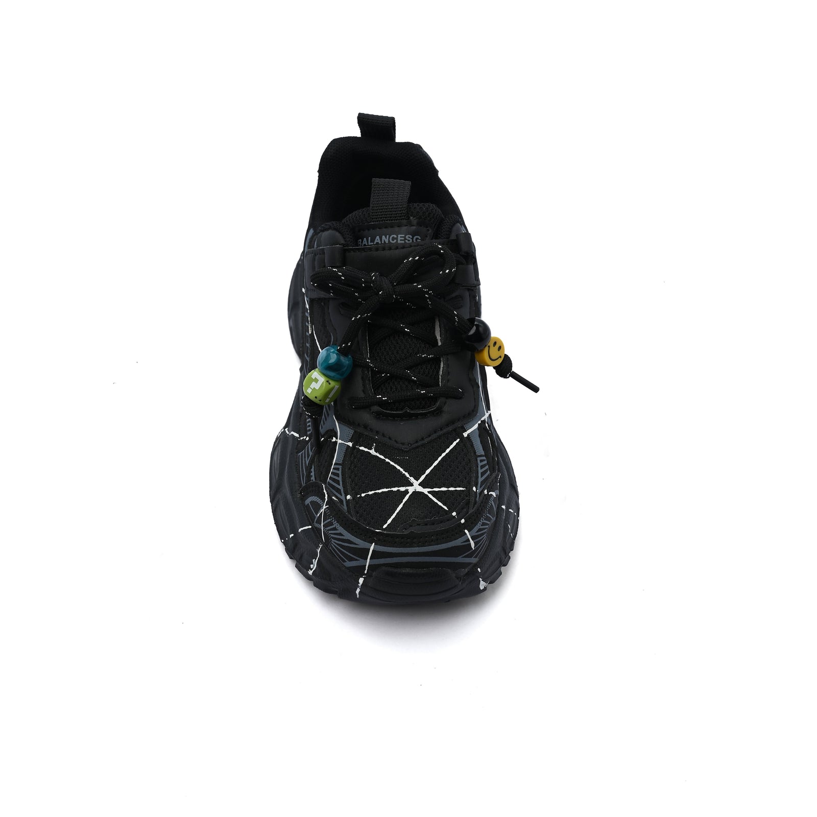 Sneakers Kids Running Comfortable Non Slip Durable Lightweight A3362 Black - 3