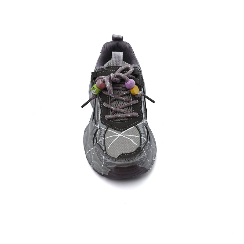 Sneakers Kids Running Comfortable Non Slip Durable Lightweight A3362 Purple - 3