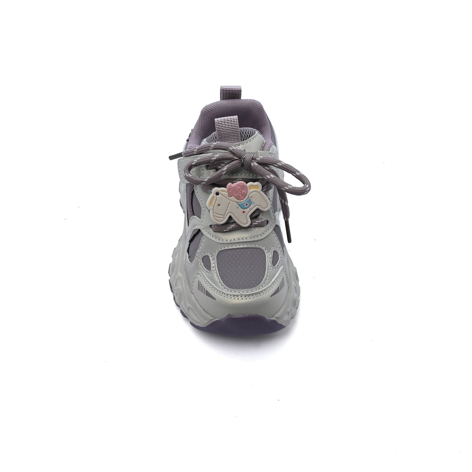 Sneakers Kids Running Comfortable Non Slip Durable Lightweight 6725-5 Purple - 3