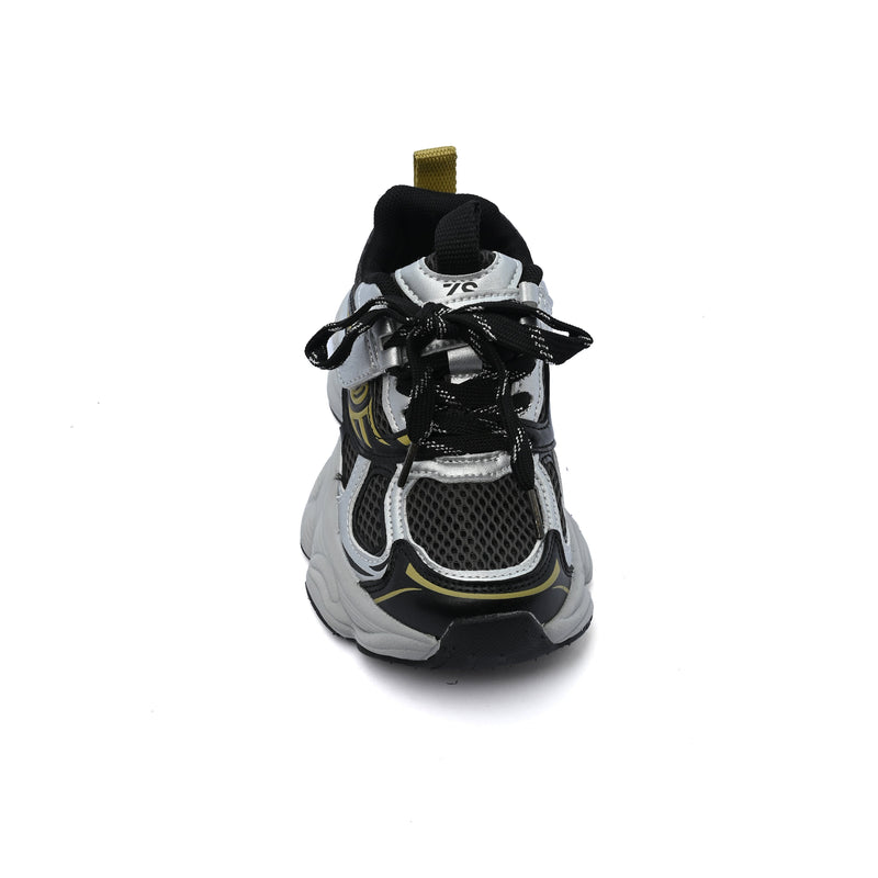 Sneakers Kids Running Comfortable Non Slip Durable Lightweight 893 Black - 3