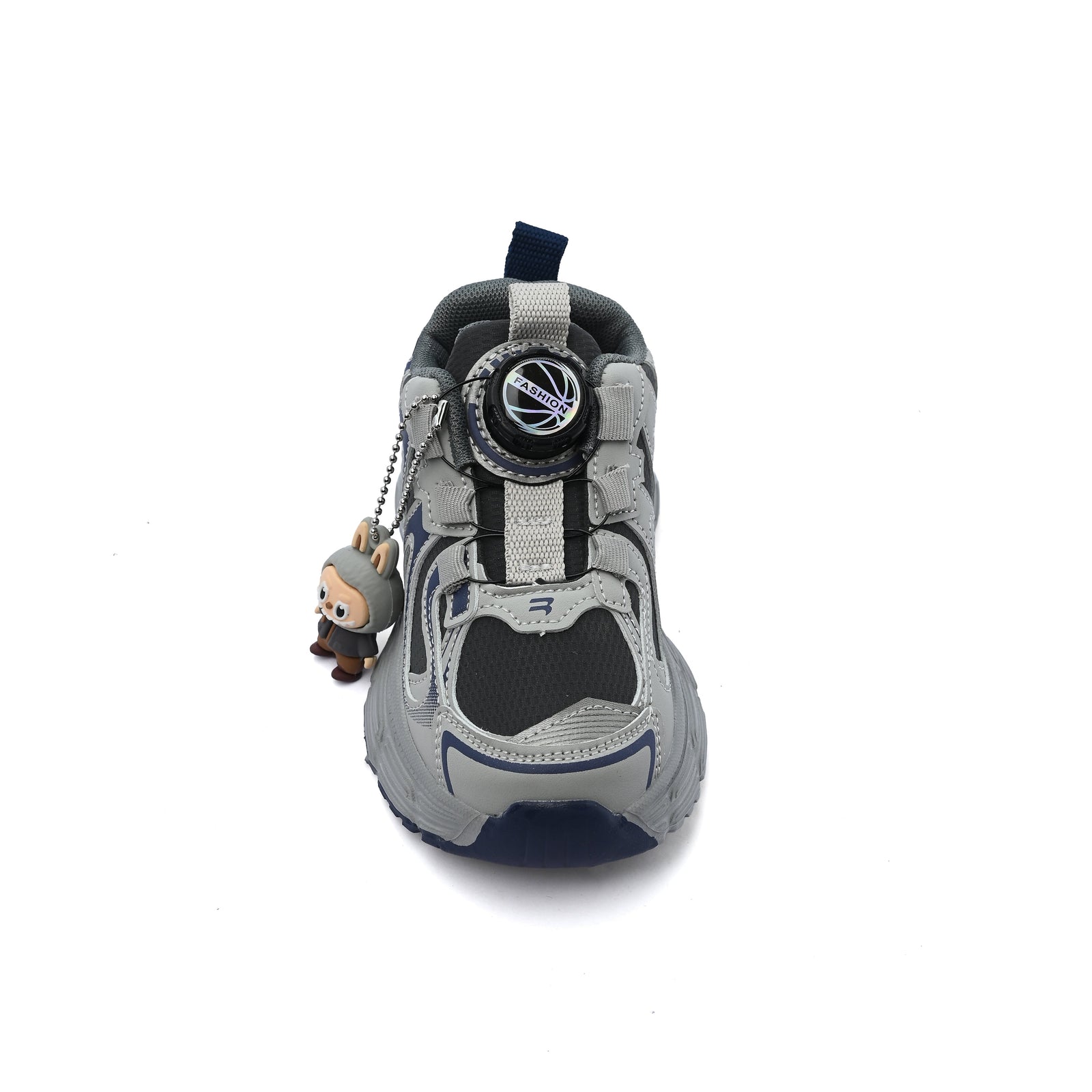 Sneakers Kids Running Comfortable Non Slip Durable Lightweight 87B-25 Gray - 3